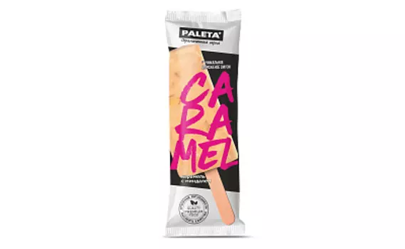 БЗМЖ-Эксимо 58% мол.с карамелью и миндалем 70г PALETA