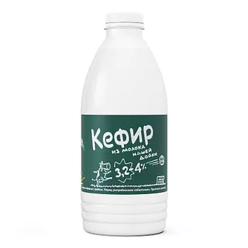 БЗМЖ Кефир из молока 3.2-4% Нашей Дойки
