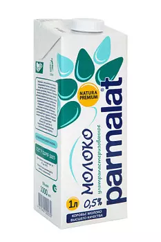 БЗМЖ Молоко ультрапастеризованное 0.5% 1л Parmalat