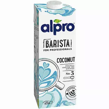 БЗМЖ Напиток кокосовый Barista 0,9% 1л Alpro