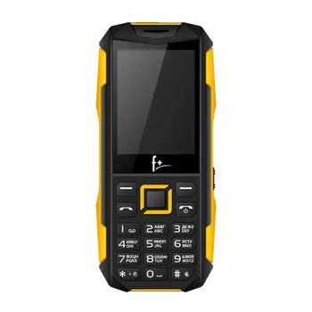 Мобильный телефон F+ PR240 Black/Yellow