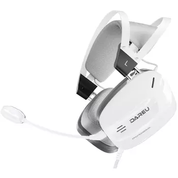 Накладные беспроводные игровые наушники Dareu A730 White