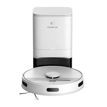 Робот-пылесос Polaris с пыленакопителем PVCRDC 6002 WIFI IQ Home Белый