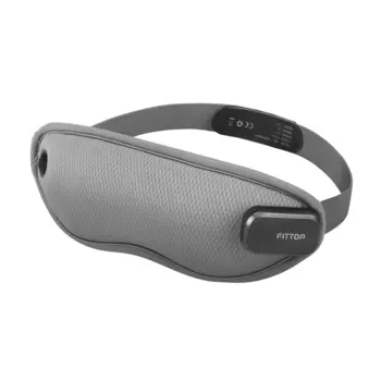 Умный массажёр для глаз FITTOP L-VISION III с холодным и горячим компрессом, серый