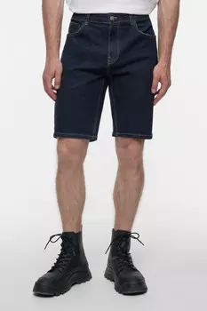 Шорты slim джинсовые короткие со средней посадкой