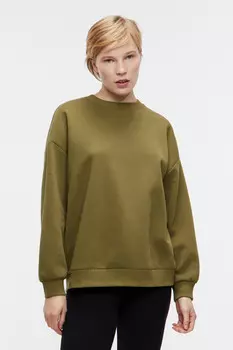 Свитшот хлопковый базовый oversize
