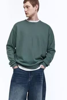 Свитшот oversize базовый из футера