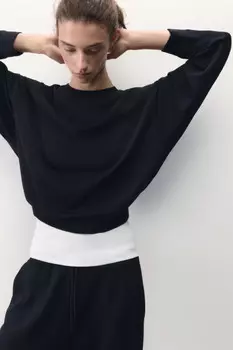 Свитшот oversize спортивный из модала