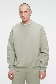 Свитшот regular fit хлопковый базовый