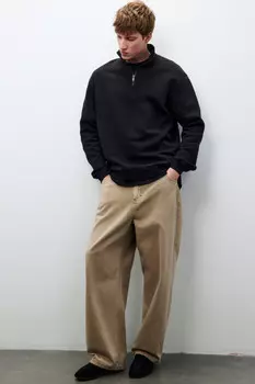 Толстовка half zip из футера