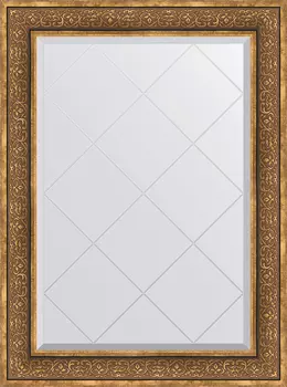 Зеркало Evoform Exclusive-G BY 4206 79x106 см вензель бронзовый