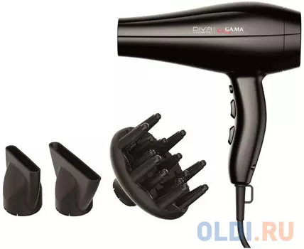 Фен GA.MA DIVA STD 2300Вт чёрный GH3535