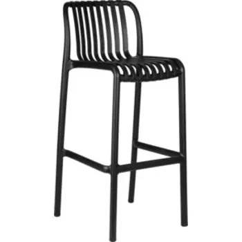 Стул барный Dobrin CHLOE BAR LMZL-PP777 черный