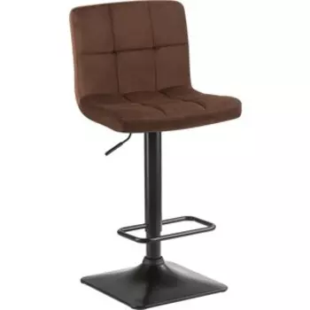 Стул барный Dobrin DOMINIC LM-5018 шоколадный велюр (MJ9-111)