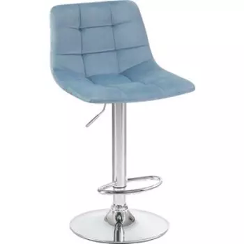 Стул барный Dobrin TAILOR LM-5017 пудрово-голубой велюр (MJ9-74)