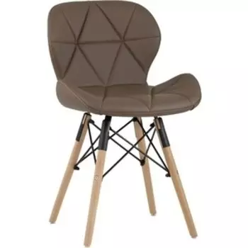 Стул La-Alta Turin 2 в стиле Eames коричневый DC777D