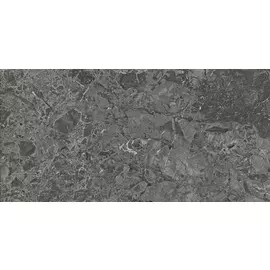 Brecia Adonis Dark Керамогранит темно-серый 60x120 глянцевый