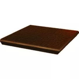 Cloud Brown Ступень угловая с носиком структ 33х33х1,1