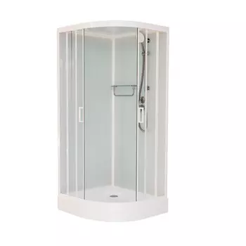 Душевая кабина Frank F409 White 90х90