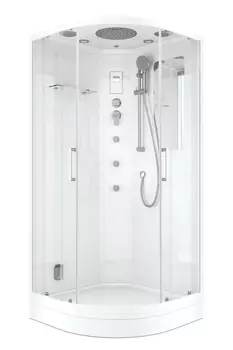 Душевая кабина TEUER Crystal D90-75, 90x90 см
