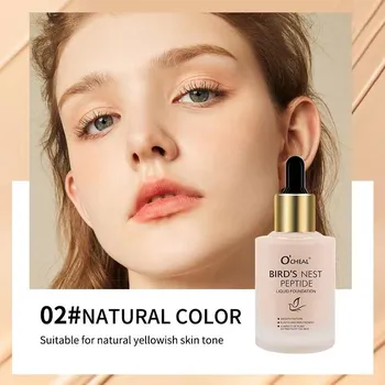 O CHEAL Concealer Стойкий BB-крем Увлажняющий увлажняющий тональный крем для ухода за кожей «Птичье гнездо» 30ml