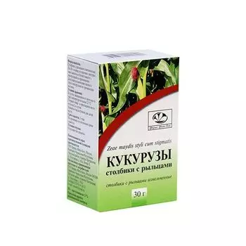 Кукурузы столбики с рыльцами измельченные пачка 30г