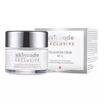 Крем дневной клеточный омолаживающий SPF 15 SKINCODE 50 мл