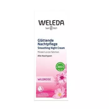 Крем-уход разглаживающий ночной Роза Weleda/Веледа туба 30мл (8601)
