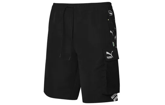 Мужские повседневные шорты Puma, цвет Black