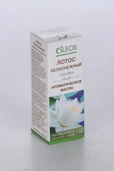 Масло Oleos Лотос белоснежный ароматическое, 10 мл