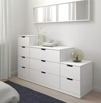 Комод Nordli 42 МДФ Икеа