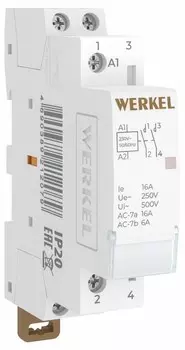 Контактор одномодульный Werkel W941M16O