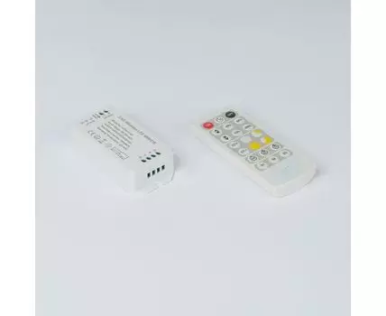 Контроллер CW, 2.4G с пультом, 21 кноп., DC12/24V, 16A SWG
