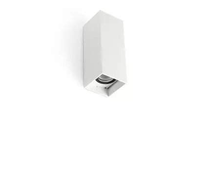 KOV 2L Белый квадратный настенный светильник LED 2x6W 3000K 23°/34°
