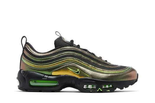 Кроссовки Air Max 95/97 'University of Oregon - Storm' PE, золотой