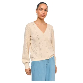 Свитер Object Inge cardigan, бежевый