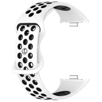 Спортивный силиконовый ремешок для Redmi Watch 4/Xiaomi MI Band 8pro Band Accessories Сменный ремешок для часов Браслет для MiBand 9Pro For xiaomi band 9Pro оранжевый