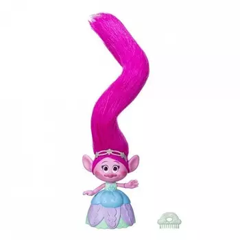 Trolls. Поопи с супер длинными поднимающимися волосами