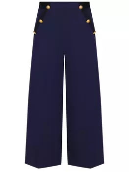 Брюки шерстяные LANVIN