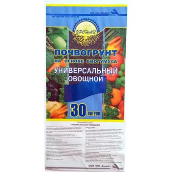 Грунт «Урожай» универсальный овощной, 30 л