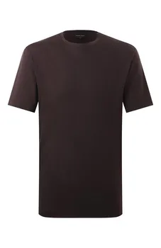 Хлопковая футболка Giorgio Armani