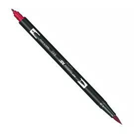 Маркер-кисть двусторонний на водной основе Tombow ABT 845 кармин