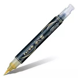 Маркер-кисть с подкачкой чернил Pentel цвет золото, в блистере