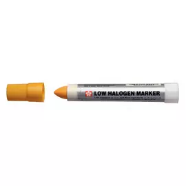 Маркер с низким содержанием галогена Sakura "Solid" 13 мм Желтый