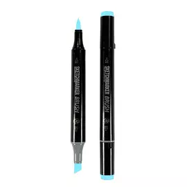 Маркер двухсторонний на спиртовой основе Sketchmarker Brush Цвет Голубая луна