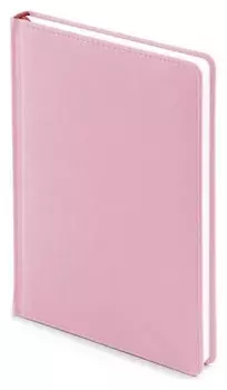 Ежедневник недатированный а5+, 136л, Velvet зефирный розовый 3-115/34