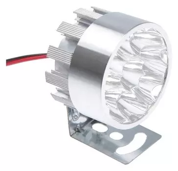 Фара Cветодиодная для мототехники, 9 Led, Ip65, 4.5 Вт, направленный свет
