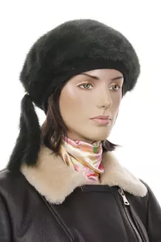 Шапка женская из норки