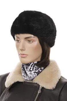 Шапка женская из норки