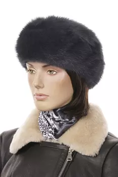 Шапка женская из норки